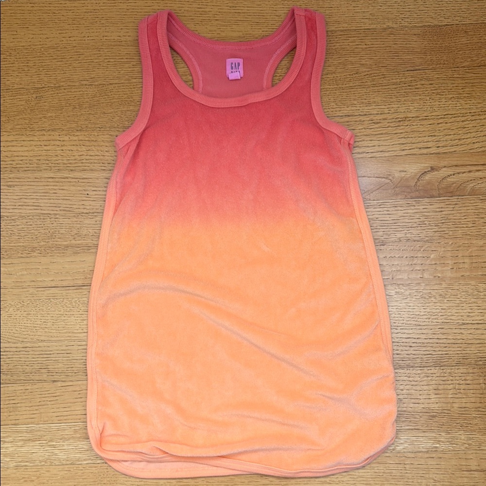 GAP Kids Ombre Terry Tank Dress S